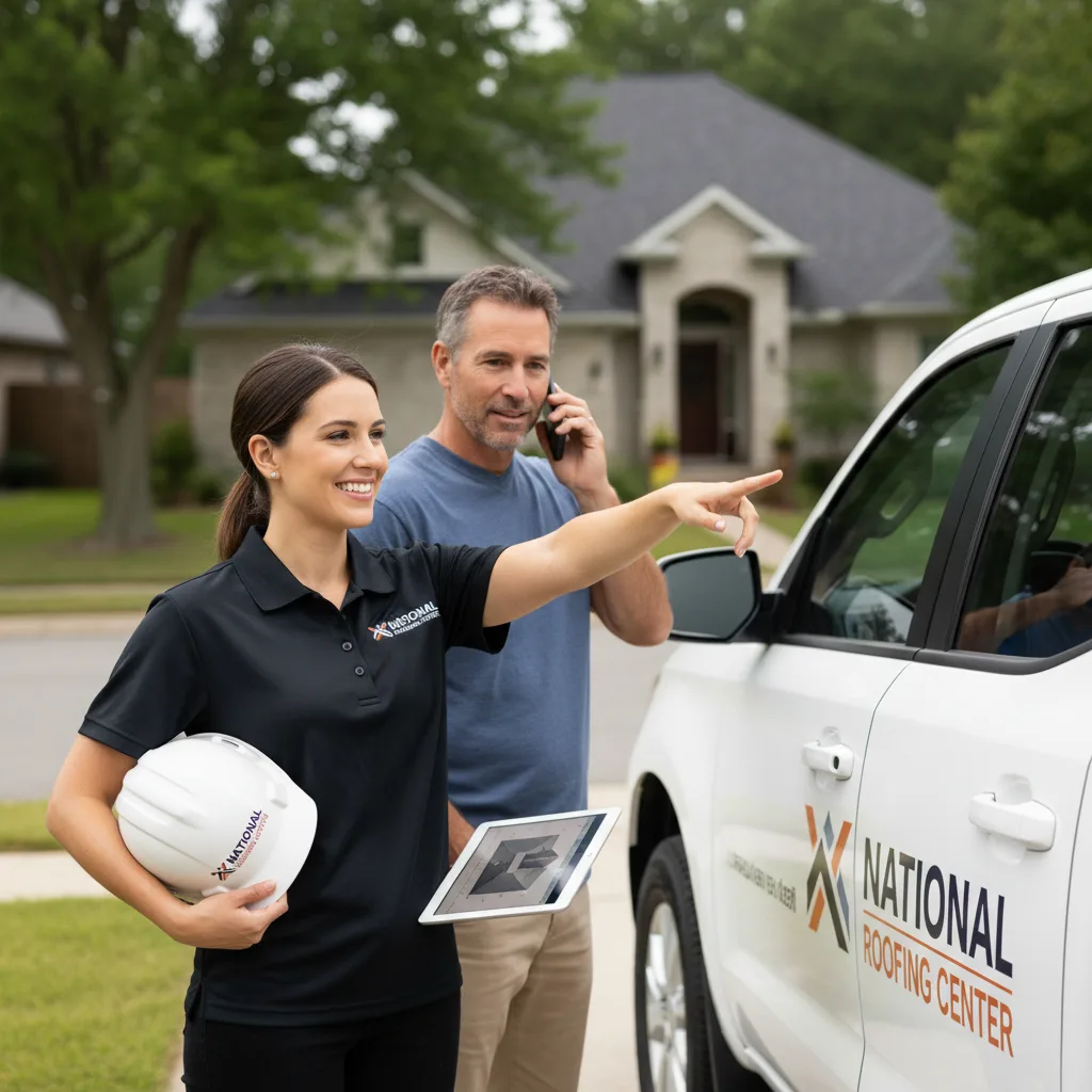 National Roofing Center customer support in Houghton